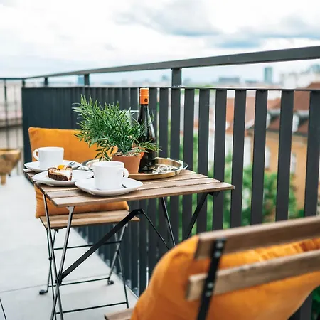 Wagnerstays Modern Lägenhetshotell Prag